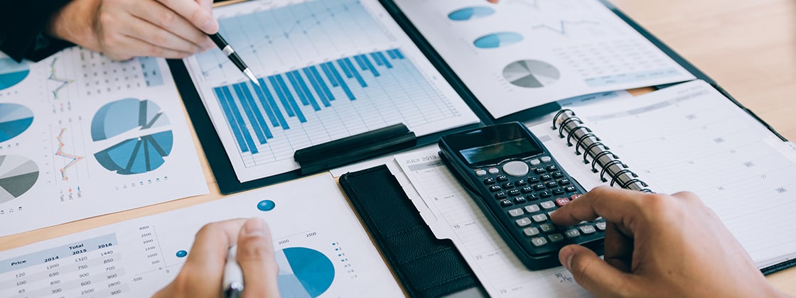 charts and diagrams of numbers